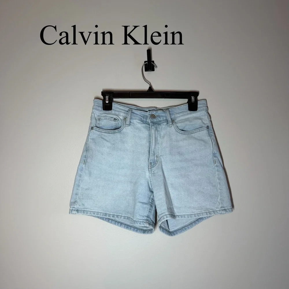 Calvin Klein Jeans Light Blue Women's Jean Shorts